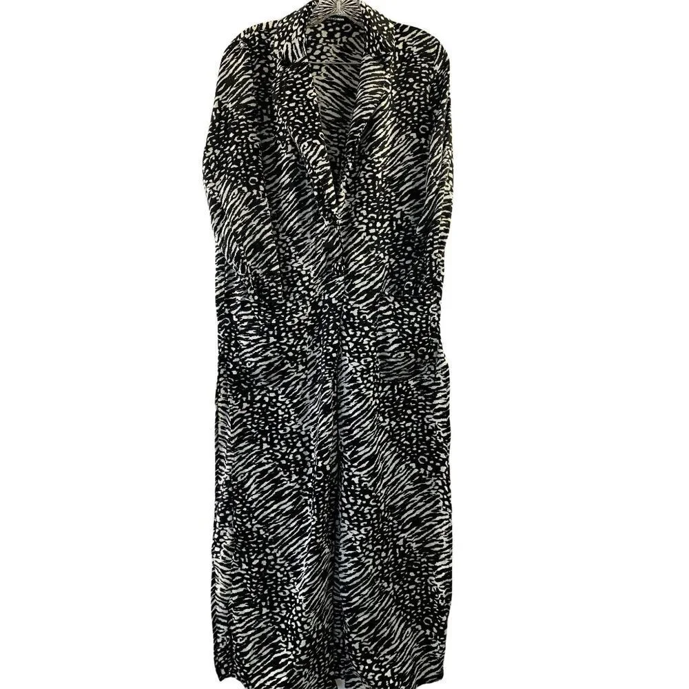 Fashion Nova Women's Black & White Dress